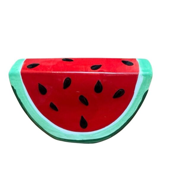 Watermelon Cermaic Dish Planter / Soap Tray - Picture 2 of 6